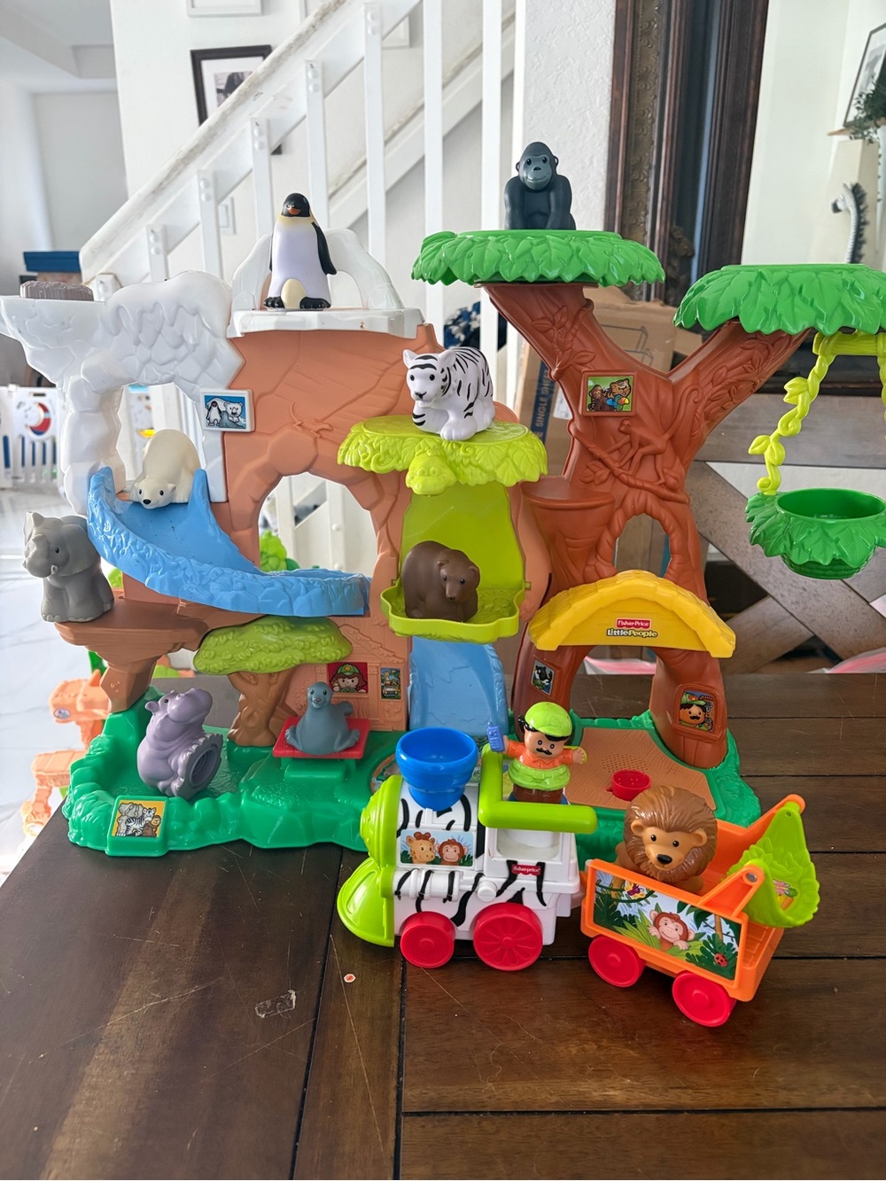 Fisher Price Little People Zoo Talkers Animal Sounds Zoo With 9 Animals